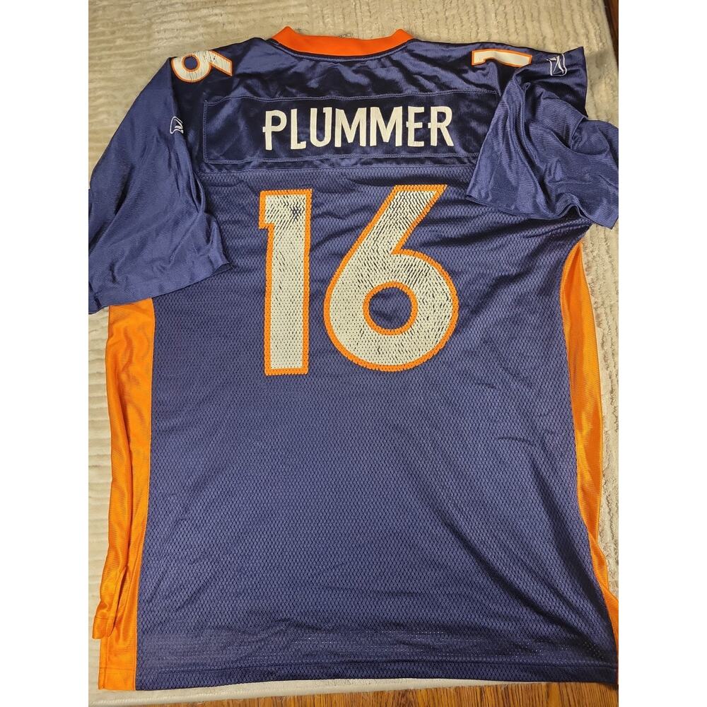Reebok Jake Plummer Denver Broncos Football Jersey Mens Size XL Adult - Picture 8 of 9
